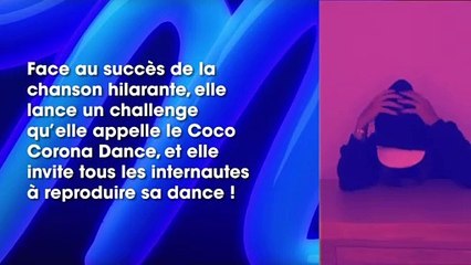Camille Lellouche  après sa chanson sur le coronavirus, elle lance un nouveau challenge hilarant