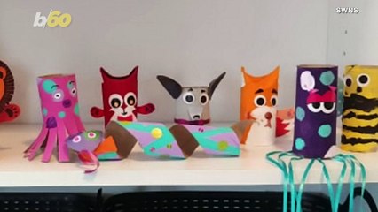 Art Gallery Owner Is Challenging People to Make Art out of Toilet Paper Rolls