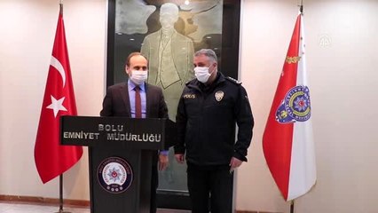 İl Milli Eğitim Müdürlüğünce üretilen siperlikler Emniyet'e teslim edildi