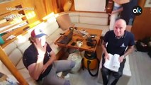 Españoles viviendo en un barco por el coronavirus