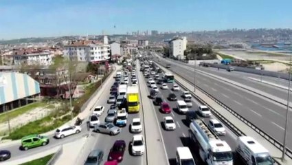 İstanbul'da sokağa çıkma yasağı öncesi dev denetim