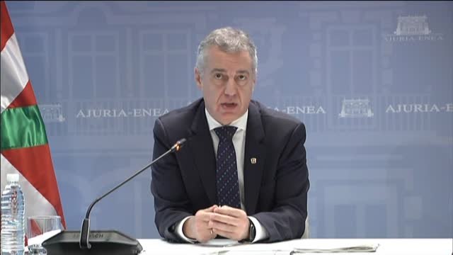 Urkullu: El ingreso mínimo vital, en el caso de que se apruebe, debe ser una base común para todas las comunidades