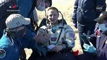 Astronautas de la Estación Espacial regresan a la Tierra en plena pandemia