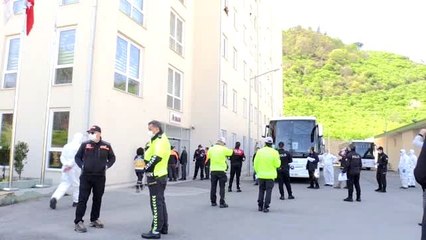 Kuveyt'ten gelen Türk vatandaşlarından 211'inin karantina süresi tamamlandı