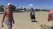 Wake Up With Dave Portnoy Absolutely DOMINATING Poor Souls At Spikeball