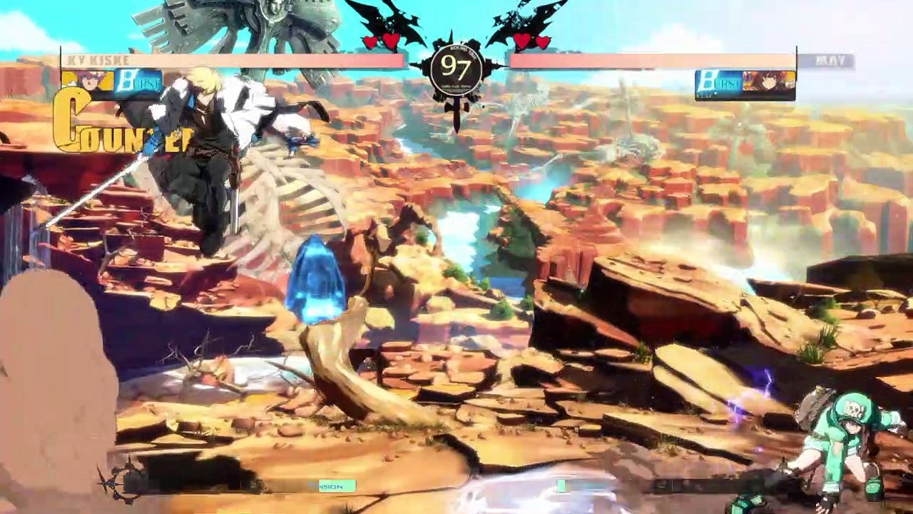 Guilty Gear Strive - premier combat d'essai sur la bêta