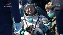 Astronautas retornam a uma Terra alterada pela pandemia
