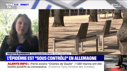 Coronavirus: l'épidémie est "sous contrôle" en Allemagne