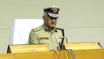 Gujarat DGP Shivanand Jha addresses press conference on law and order during lockdown