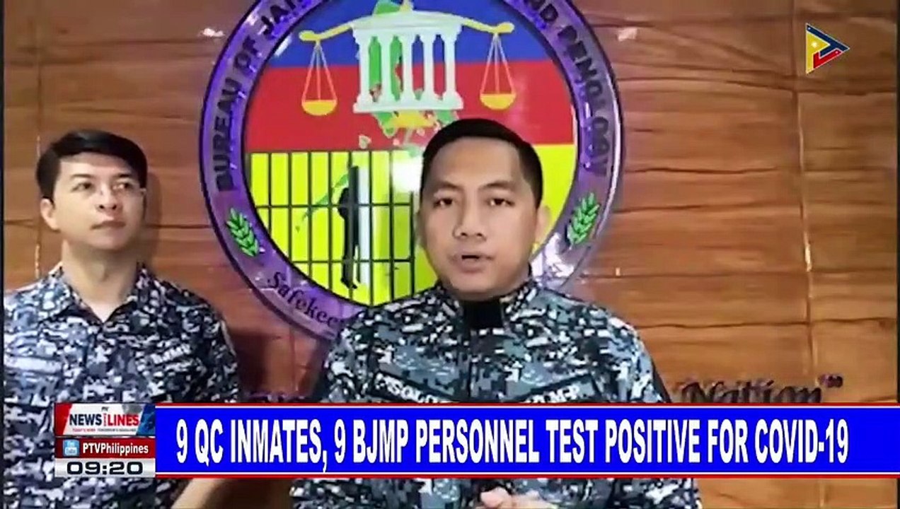 9 QC inmates, 9 BJMP personnel test positive for CoVID-19