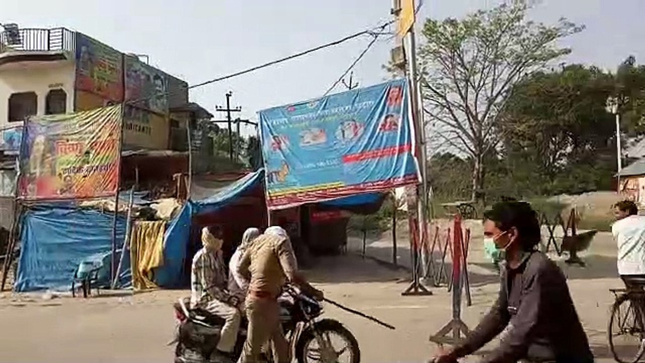 सख्ती से चेकिंग अभियान चलाकर लोगो को किया जागरुक