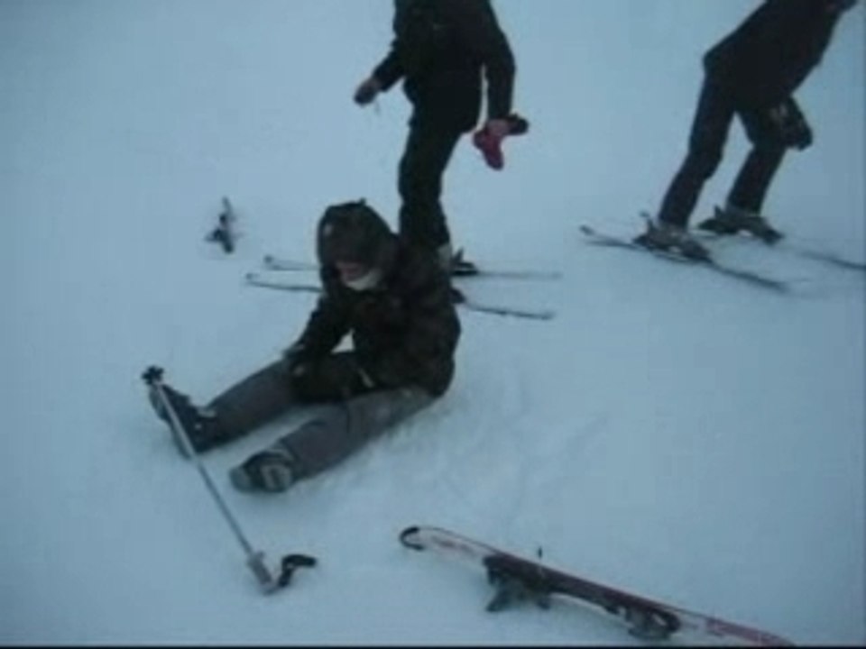 Chute ski