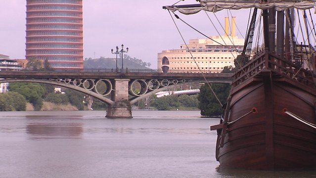 Lugares emblemáticos de Sevilla vacíos por el coronavirus