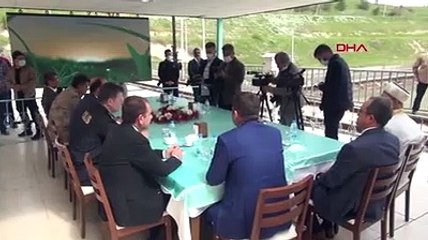 Atatürk Barajı'nın kapakları dualarla açıldı