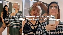 Une grand-mère réalise le Flip The Switch Challenge avec sa petite-fille en lingerie