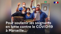 Covid-19 : initiative solidaire à Marseille, pour soutenir les soignants | Gouvernement