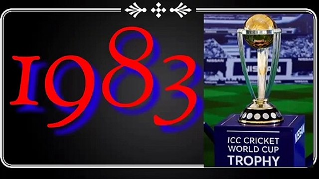 ICC Cricket World Cup Winner Since 1983 || One Day Cricket World Cup Winner List & Details.