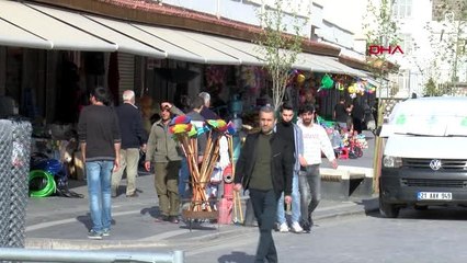 Diyarbakır'da yasak öncesi cadde ve sokaklarda yoğunluk