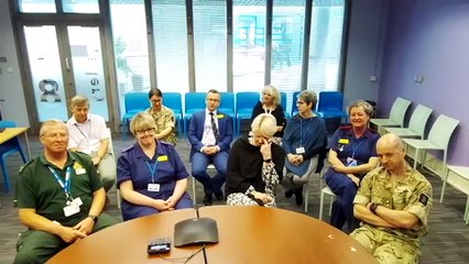 HRH and NHS Nightingale