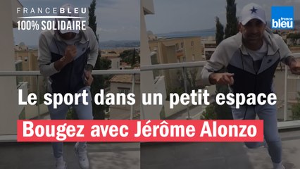 Faites du sport dans un petit espace avec Jérôme Alonzo