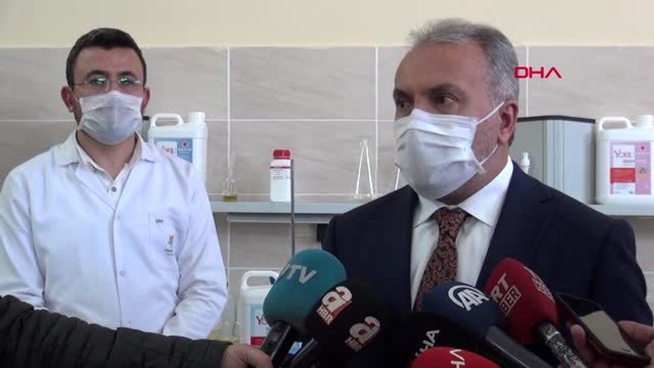 Yozgat Bozok Üniversitesi'nde, kenevir esanslı sıvı sabun üretildi