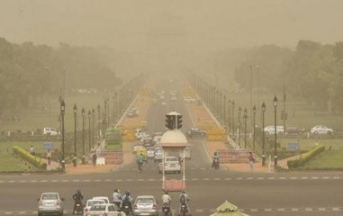 Low Visibility In Delhi As Air Quality Continues To Deteriorate