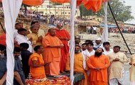 Deepotsava: CM Yogi Offers Prayers On Banks Of Saryu River In Ayodhya