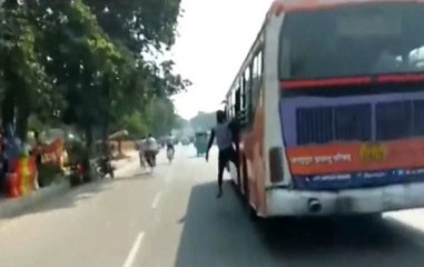 Viral Video: Youth Performs Deadly Stunt In Uttar Pradesh's Prayagraj