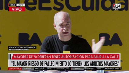 Rodríguez Larreta: "No buscamos prohibir a nadie, queremos ayudarlos"
