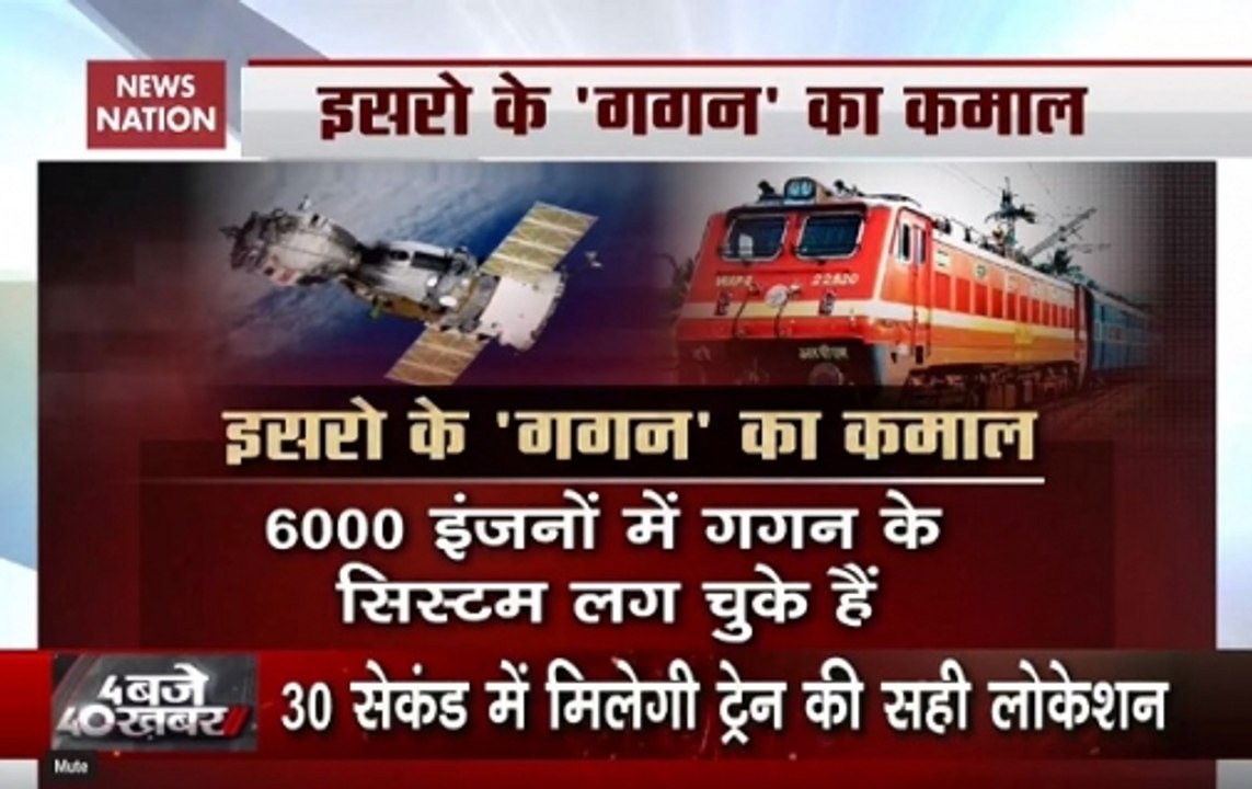 Char Baje 40 Khabar: Satellite Helping To Ensure Punctuality Of Trains
