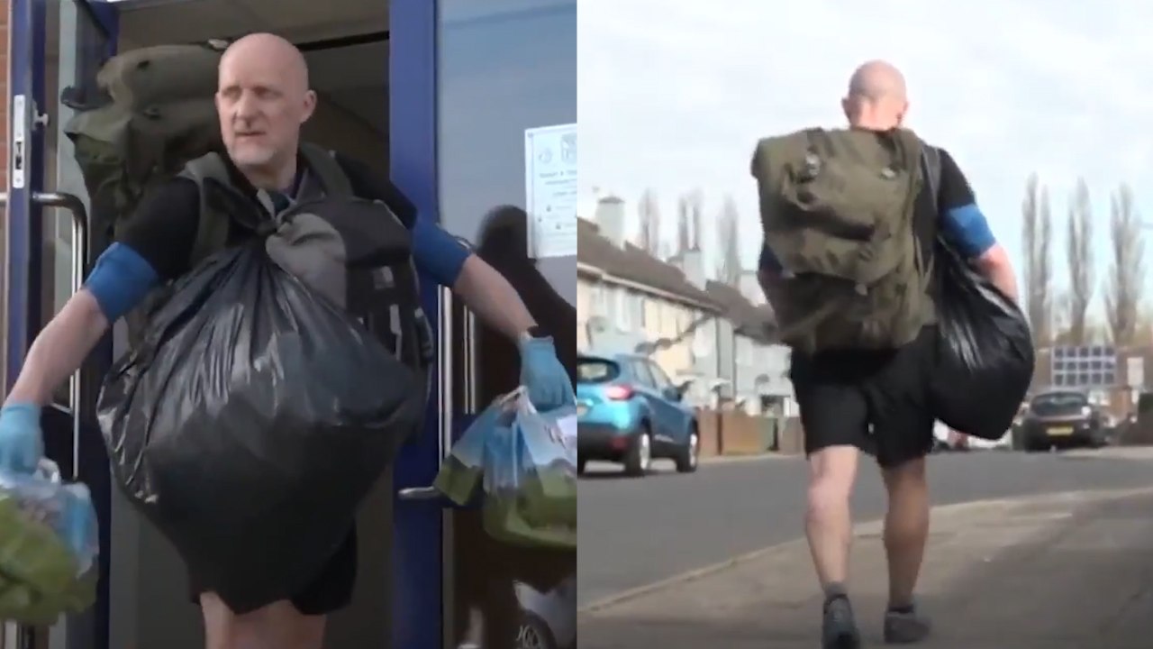 Teacher In England Delivers Meals To His Students