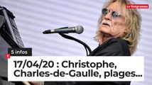 Charles-de-Gaulle, Christophe, plages... Cinq infos bretonnes du 17 avril