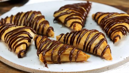 How to Make Chocolate-Pecan Phyllo Turnovers