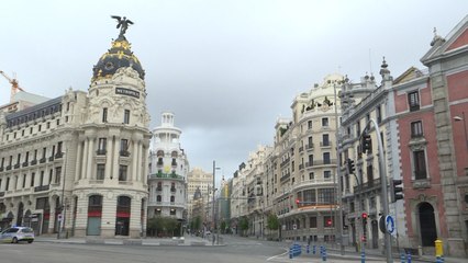 Download Video: El coronavirus vacía las ciudades de España dejando imágenes históricas