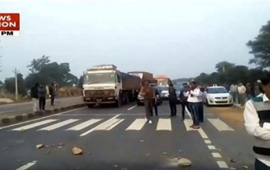 Sachin Pilot supporters demonstrate protests in Raipur