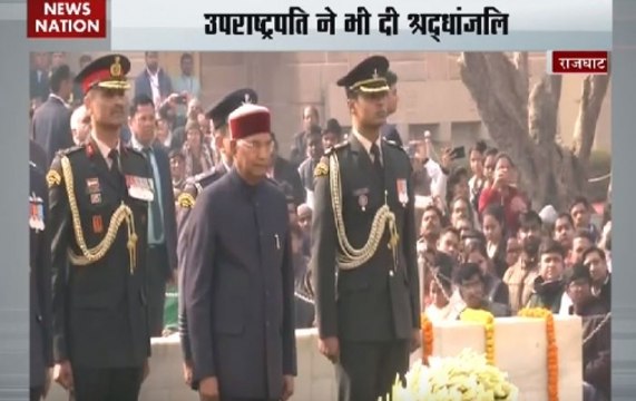 Gandhi death anniversary: Prez Kovind pays tribute to Bapu at Rajghat