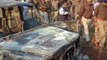 News Nation Bulandshahr ground report: mob set fire to dozens of vehicles