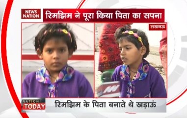 7-year-old girl meets CM Yogi Adityanath, gifts him 'Khadhau'