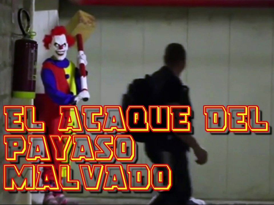 BROMA EL ATAQUE DEL PAYASO MALVADO | EVIL CLOWN PRANK