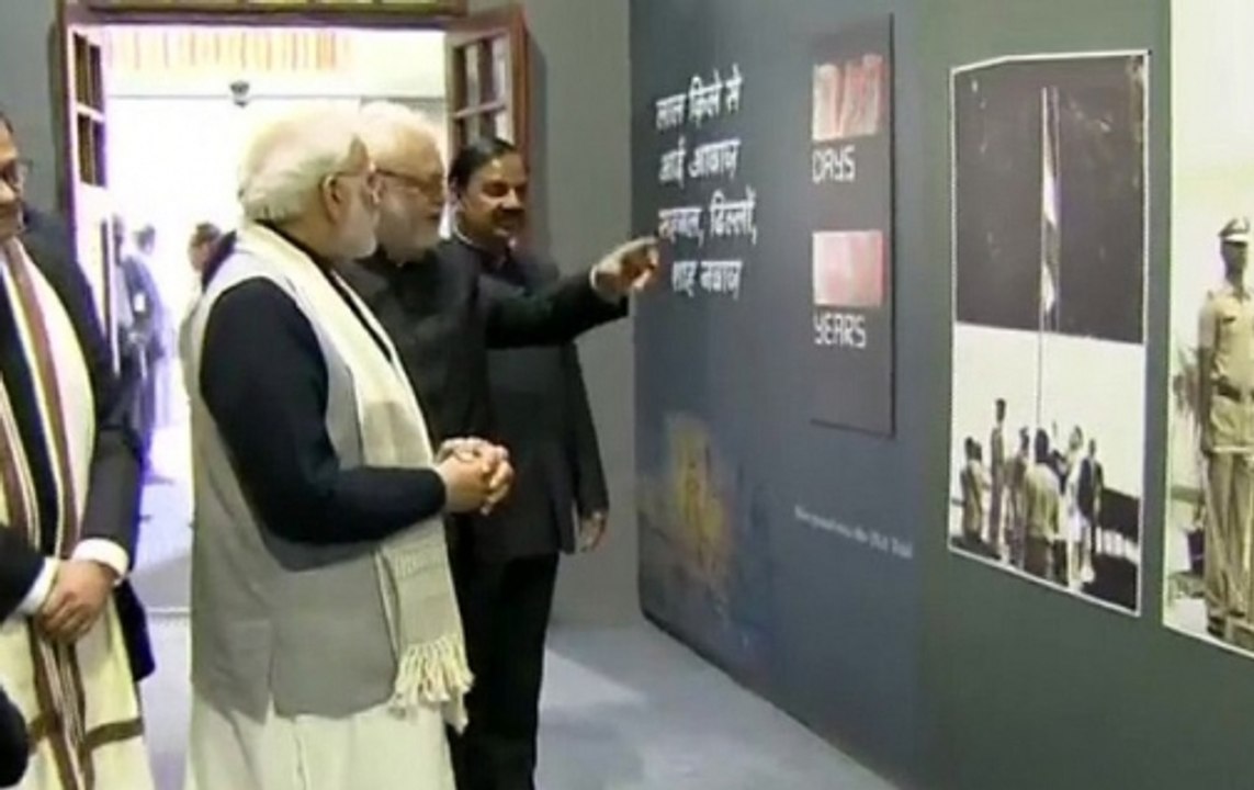 PM Modi inaugurates Netaji Subash Chandra Bose museum at Red Fort