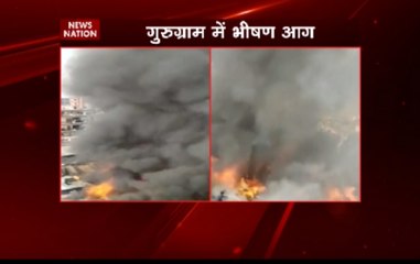 100 shanties gutted in fire at Nathupur in Gurugram