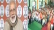 PM Modi interacts with booth workers through video conferencing