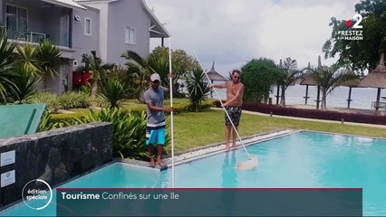 Île Maurice : un couple de Britanniques confiné au bord de l’eau