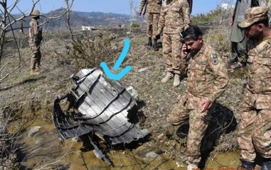 First picture of Pakistan Air Force’s F-16 destroyed by India