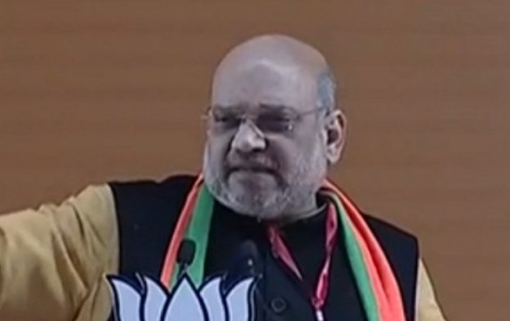 Parties coming together for the sake of power, says BJP president Amit Shah