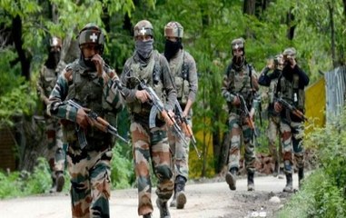 J-K: Clashes at Al-Badr commander's funeral, terrorists give open gun salute to associates
