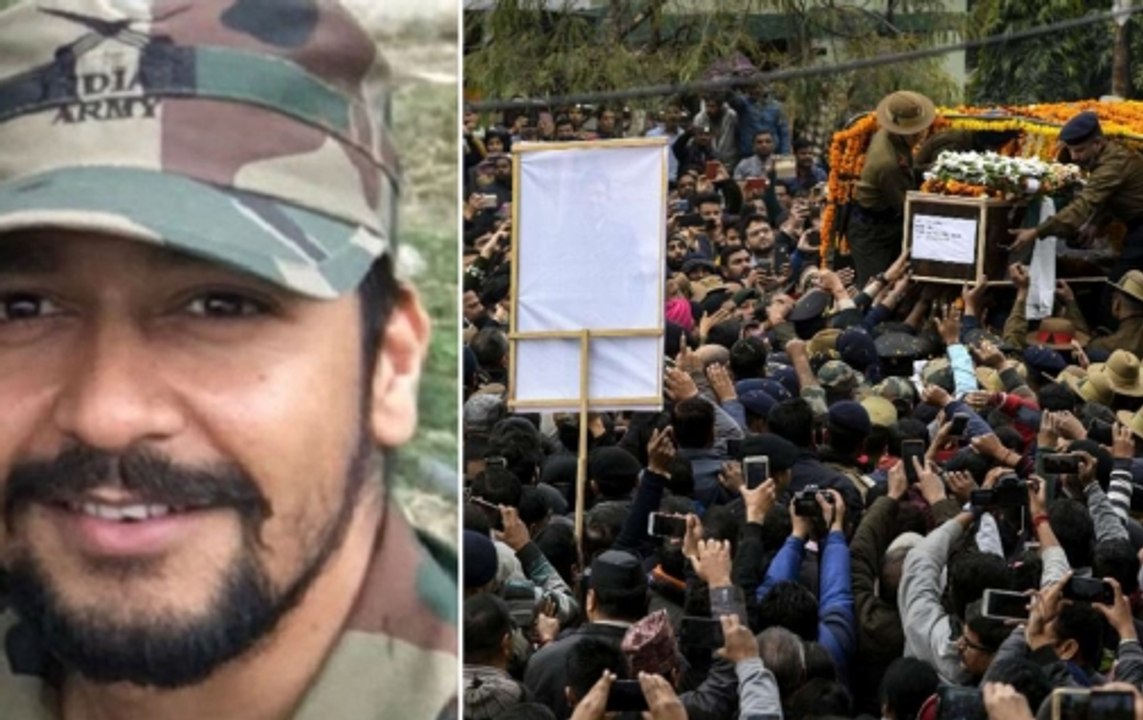 Pulwama encounter: Dehradun bids teary-eyed adieu to Major Dhoundiyal