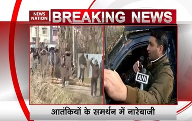 How security personnel appeals stone pelters to go home in Pulwama