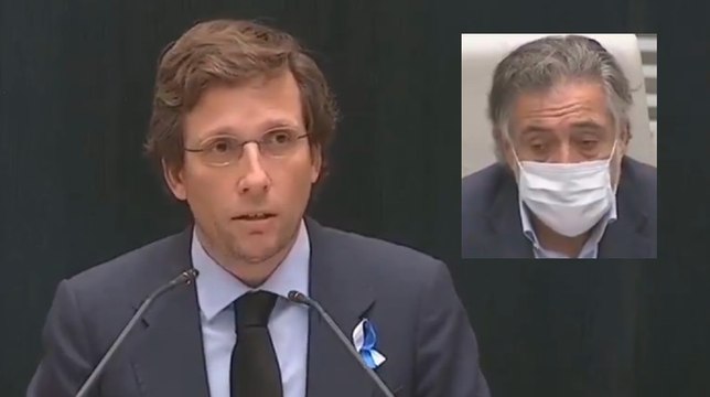 Tremendo repaso del alcalde José Luis Martínez-Almeida al portavoz socialista Pepu Hernández