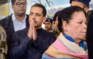 ED begins questioning Robert Vadra, mother Maureen in Jaipur